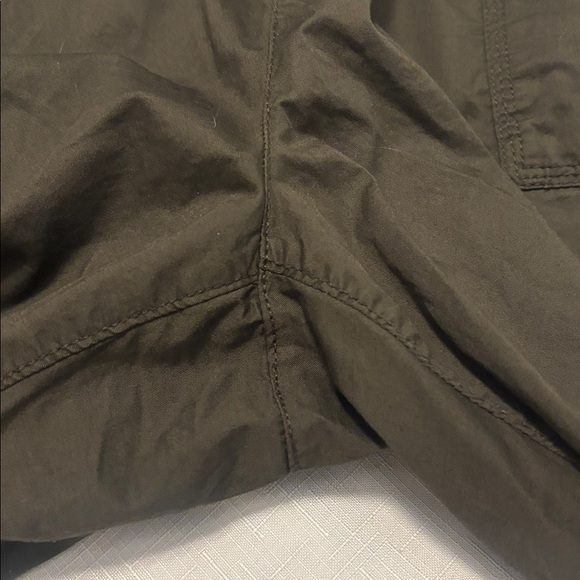 Lane Bryant Brown Utility Cargo Pants SZ 14/16 elastic waist pull on casual - Picture 11 of 14